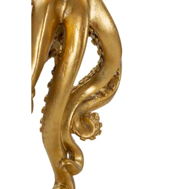 LAMPA STOŁOWA OCTOPUS GOLD 30,5X64,5 cm